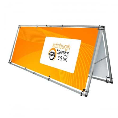 Portable PVC Banner Stand